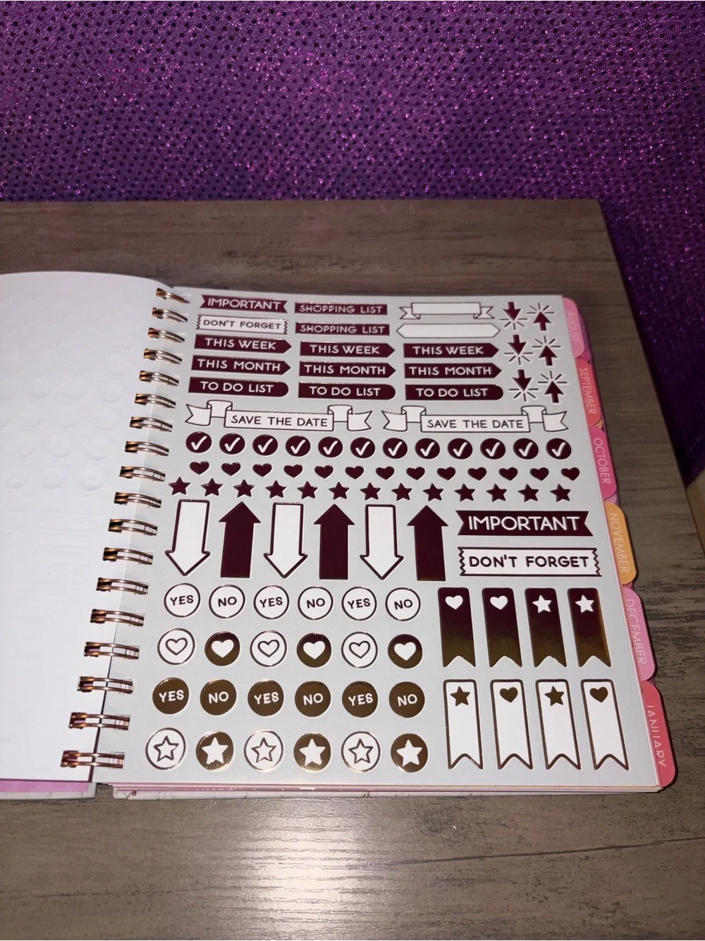 17-Month Pink Cowgirl Planner | Western Design | Weekly & Monthly Agenda